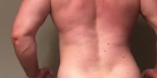 Beefy Big Butt Bodybuilder Naked Flexing. OnlyfansDotComBeefBeast. Alpha Musclebear Muscle Worship