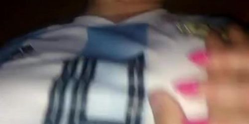 Follando a polaca con camiseta argentina (Andrea Kelly, Andrea Nobili, Lauren Phillips)