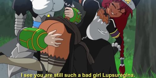 Anime Maid Spanking - maids spanking scene hentai (overlord lupustegina and yuri alpha) -  Tnaflix.com