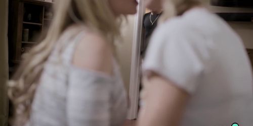 Filthy teen asks bisexual stepmom to share her new BF (Emma Hix, Sarah Vandella)