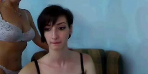 Amateur Mother and not her Daughter Play on Cam 5-26-12