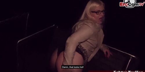 MOLLIGE DEUTSCHE TEEN - german chubby blonde amateur teen public pick up and outdoor flirt date (Usertreffen)