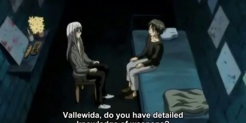 Hentai guy with girl costume gets hard play