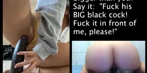SHE HAS DISCOVERED YOUR BBC ADDICTION - Tnaflix.com
