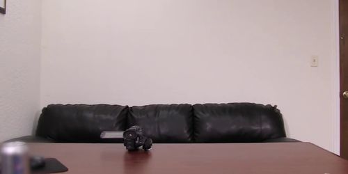 Young Aria Casting with Big Cock Anal Fuck and Eats Cum