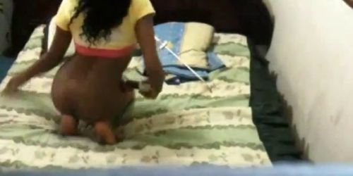Spying my black teen neighbour 4 part5