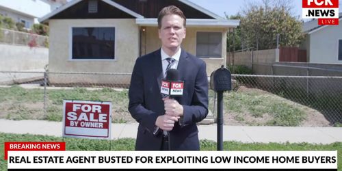 FCK News - Real Estate Agent Busted For Exploiting Home Buyers