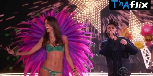 Alessandra Ambrosio Underwear Scene in The Victoria'S Secret Fashion Show 2015