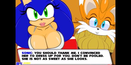 Female Sonic Hentai Porn - SONIC TRANSFORMED 2 & 3 (ALL TAILS SCENES) - Tnaflix.com