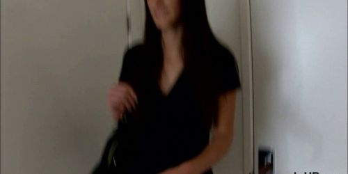 Giant Amazon Russian teen fucks huge rod