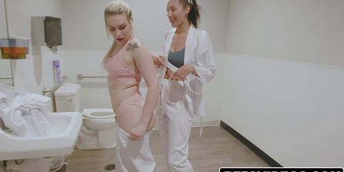Codeys fat cock pummels karate hotties pussies