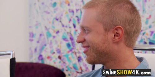 This amateur swinger couple is ready to explore sex in a higher level