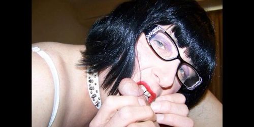 Crossdresser Amber Sucks Craigslist Stranger Cock