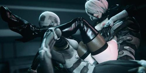 2B in her ass