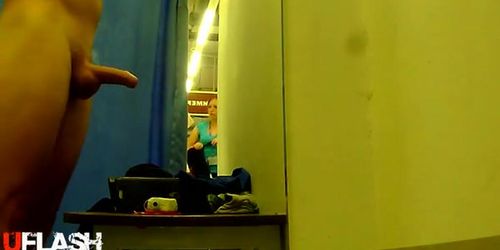 Dickflash in Fitting Room - Tnaflix.com