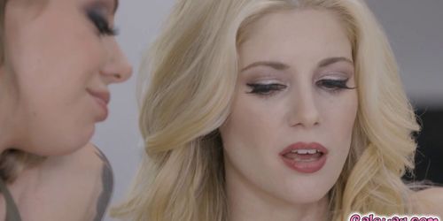 Charlotte Karma and Ella relieving the tension and letting go of the past