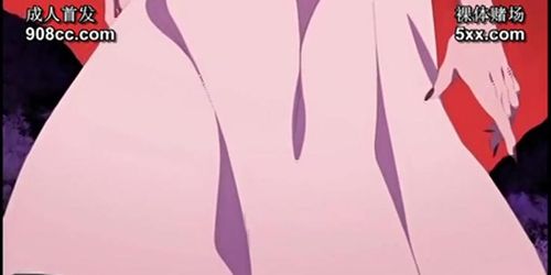 Busty cartoon girls fucking a tiny stud