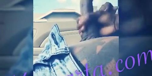 Kim carta gets handjob in car 