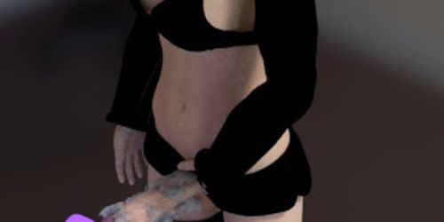 Tentacle vs Cute Futa Girl Fluid Experimental Fluid Simulation - by OpticonStudios