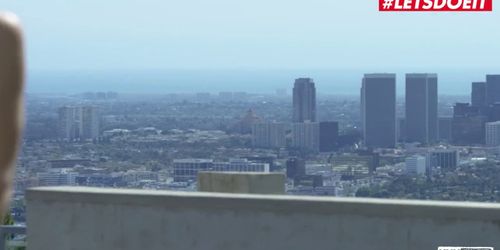 Letsdoeit - Hot Horny Couple Fucks Rough In Their New Penthouse (Jillian Janson, Ms. Sassi, Tyler Nixon)