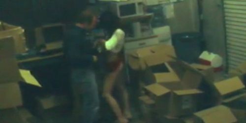 o.O Los cachan en el trabajo