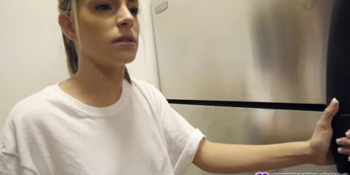 kimmy granger caught stebro jerking off