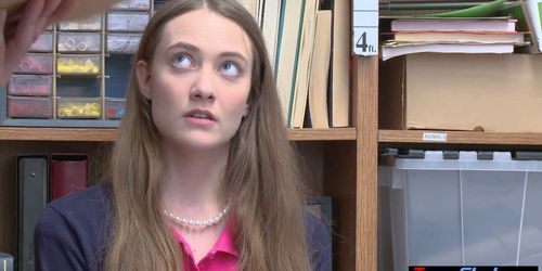 Granny and teen thieves fuck a mall cop for freedom - video 1 (Erica Lauren, Samantha Hayes)