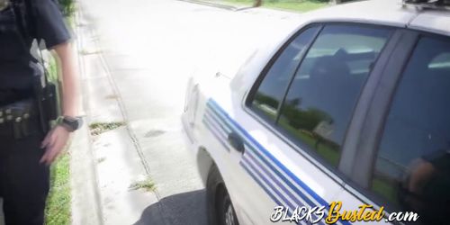 Bouncy big boobs on the street Horny MILFs are getting some big black cock today