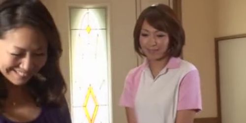 Jap Lesbian Maid, Mother, and Daughter