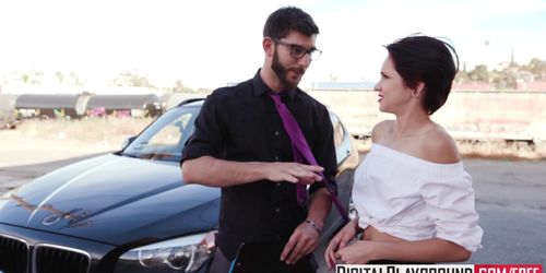 DigitalPlayground - Taking A Ride starring Cadey Mercury and Logan Long - Digital Playground