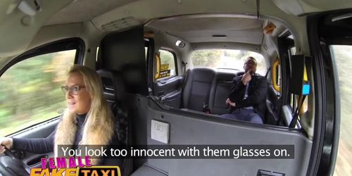 Female Fake Taxi Hot busty blonde sucks and fucks her businessman fare (Ben Kelly)