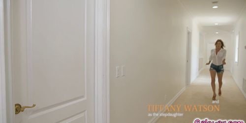 Tiffany experienced her first squirt with her stepmom