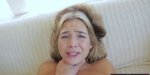 Teen step sis Blair Williams gets banged roughly