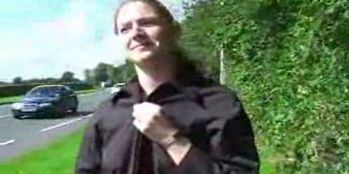 British Louise NIP - Naked in Public