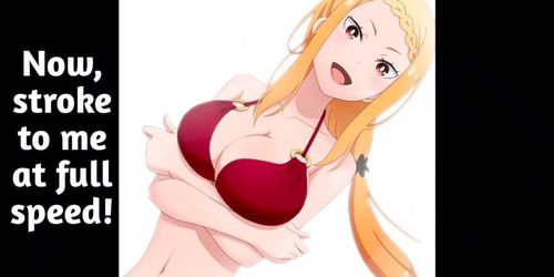 Crusch and Priscilla JOI - Two Endings (Re:Zero Hentai) (Gina Carano, Kim Triple X)