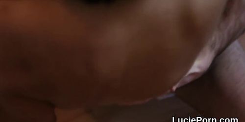 Amateur lesbian kittens get their wet slits licked and pounded (Lucie Makes Porn)