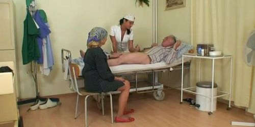 clinic sex for horny grandpa