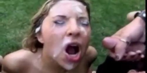 Messy cumshot compilation