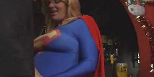 supergirl in leotard sex