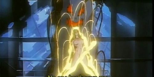 Hentai slave wrapped and fucked by tentacles - video 1