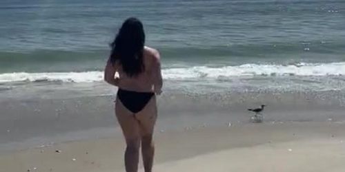Greek Girl on the beach - Tnaflix.com