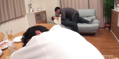 Japanese Wife Screw Her Husband Friend