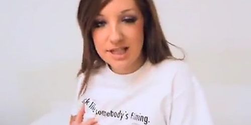 girl talking dirty and dildoing herself