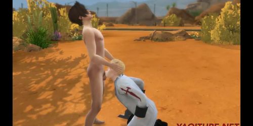Squal cums in Seifer's mouth and him in Squall's ass - Final Fantasy Yaoi (Barbora Vee, Kim Triple X)