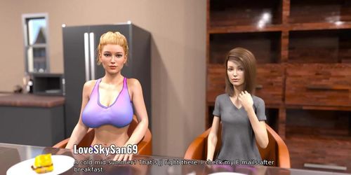 Love And Submission (0.08) Part 2 My Landlady Is A HOT MILF By LoveSkySan69 (Visual_Novel)