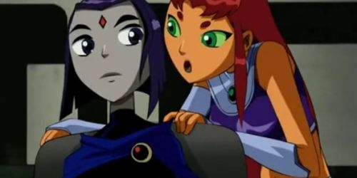 Starfire Helping Raven Relax - video 1