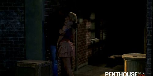 PENTHOUSE - Hot couple fuck in alley (Mia Gold, Nick Manning)