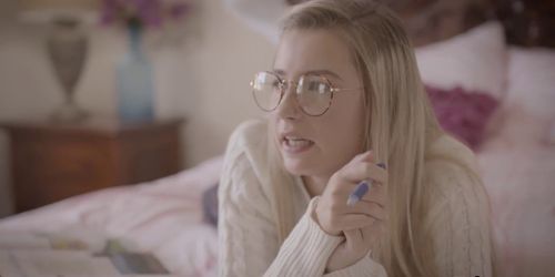 18yo Carolina Sweets loses virginity to stepbrother (Lucas Frost, Whitney Wright)