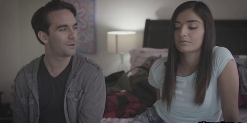 Logans touch makes Emily wanting him more until they fucked and he cums
