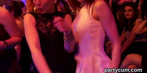 Peculiar nymphos get completely fierce and stripped at hardcore party